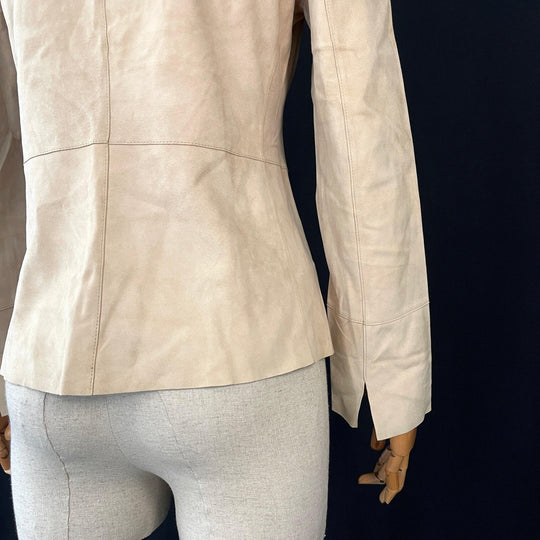 AKRIS - AKRIS Leather Blazer - AVVIIVVA.COM