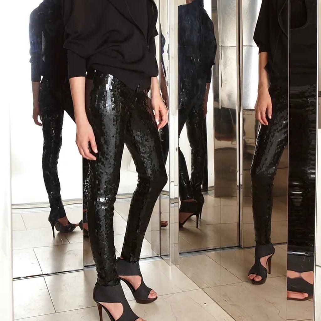 AKRIS - AKRIS Sequin Pants - AVVIIVVA.COM