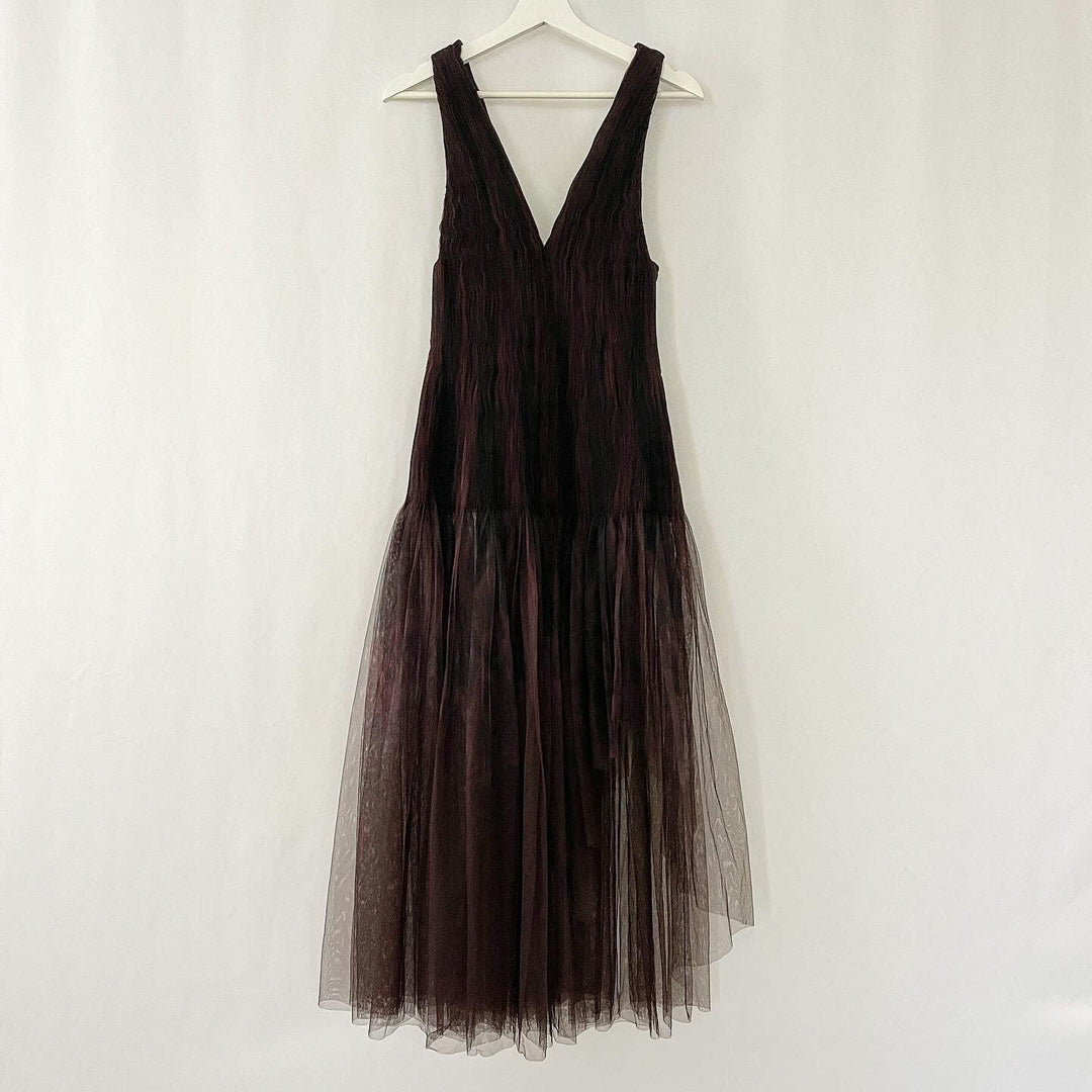 AKRIS - AKRIS Tulle Dress - AVVIIVVA.COM