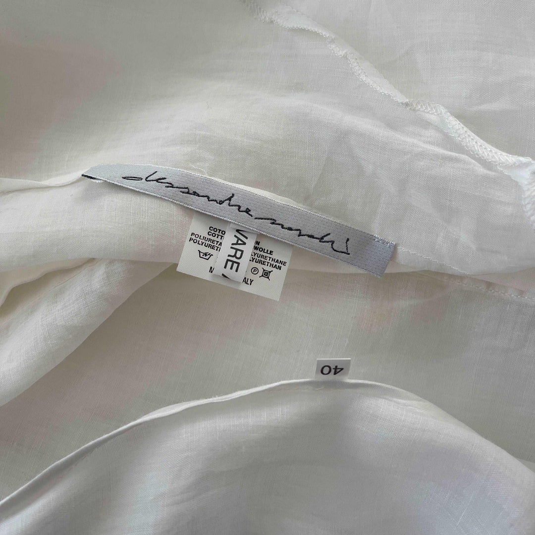 ALEKSANDR MANAMIS - ALEKSANDR MANAMIS Exclusive Asymmetric Shirt - AVVIIVVA.COM