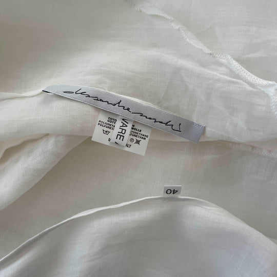 ALEKSANDR MANAMIS - ALEKSANDR MANAMIS Exclusive Asymmetric Shirt - AVVIIVVA.COM