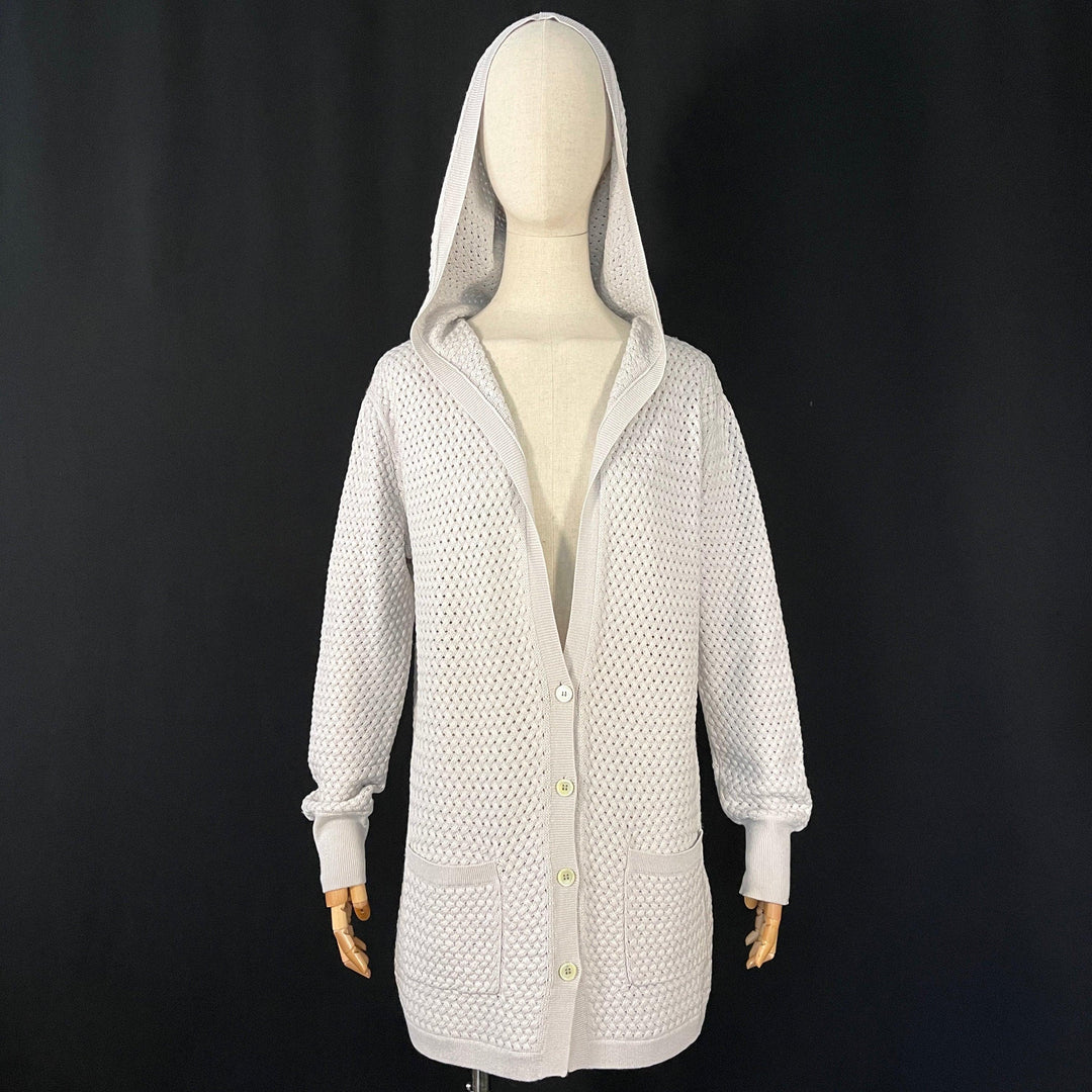 ALLUDE - ALLUDE Hooded Cardigan - AVVIIVVA.COM