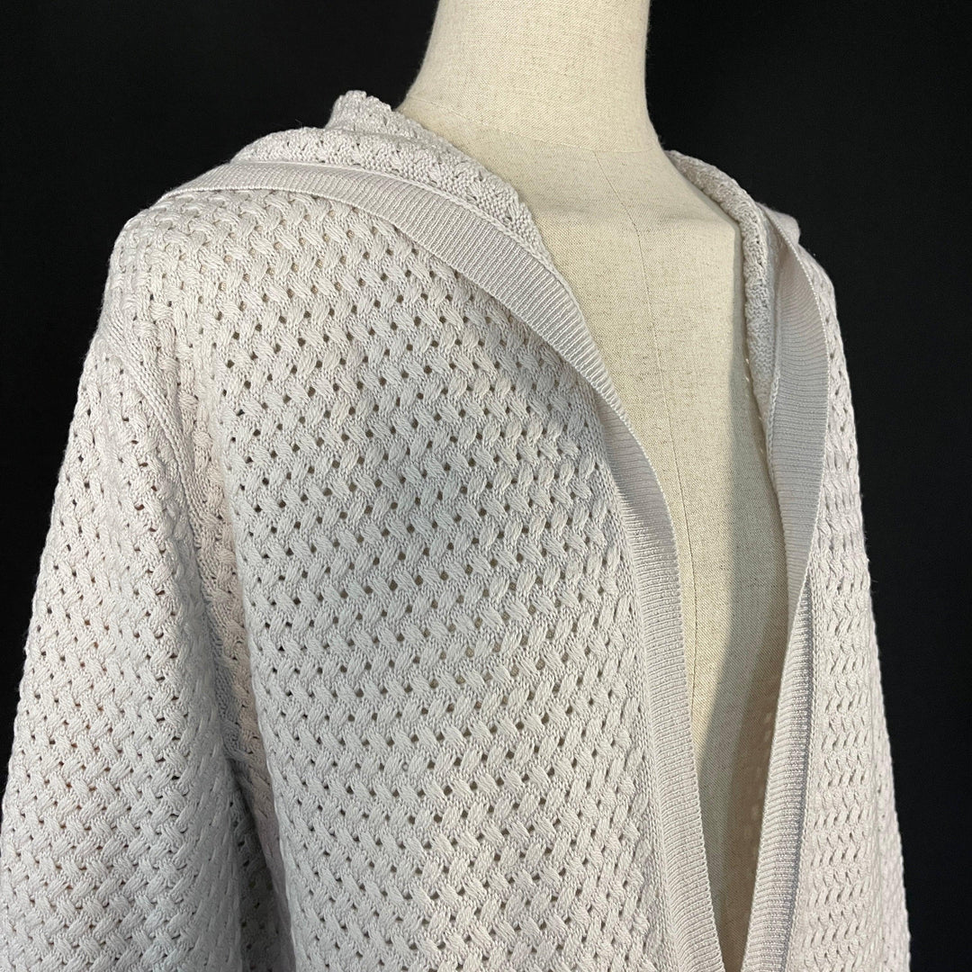 ALLUDE - ALLUDE Hooded Cardigan - AVVIIVVA.COM