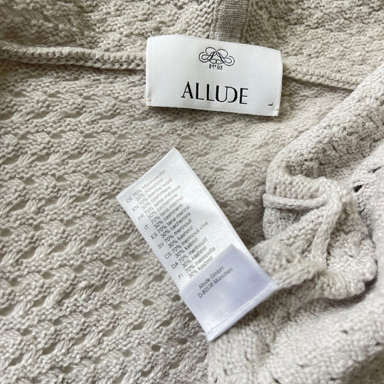 ALLUDE - ALLUDE Hooded Cardigan - AVVIIVVA.COM