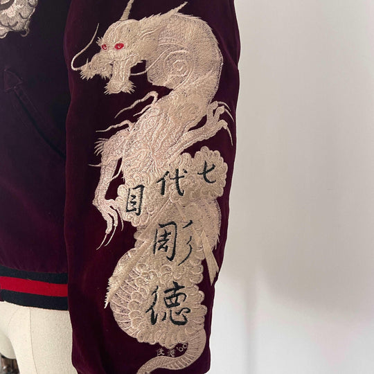 AMAL GUESSOUL A&G x GHROME HEARTS - AMAL GUESSOUL A&G x GHROME HEARTS Reversible Jacket - AVVIIVVA.COM