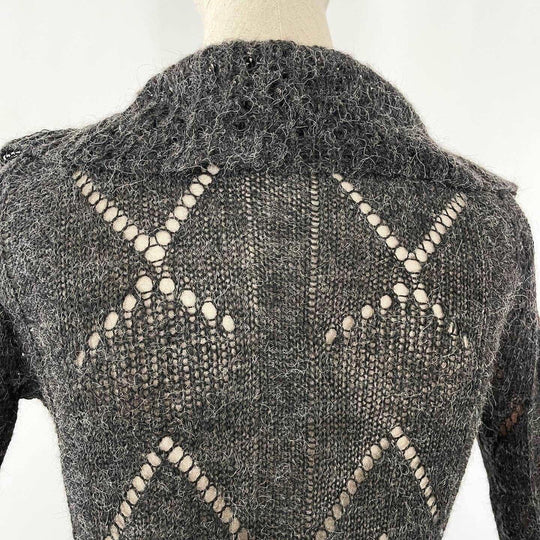 ANN DEMEULEMEESTER - ANN DEMEULEMEESTER Knitted Cardigan - AVVIIVVA.COM