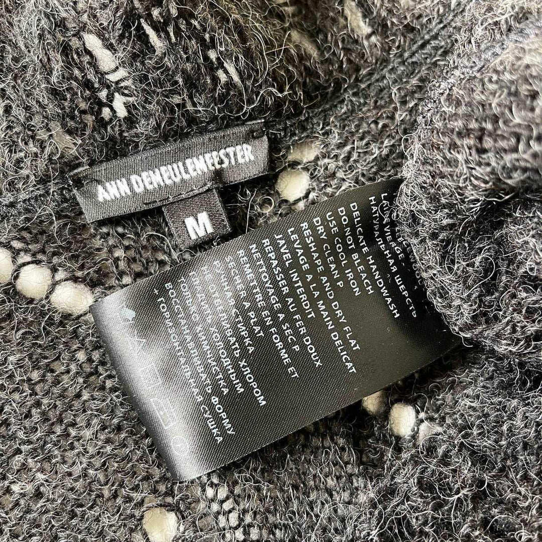 ANN DEMEULEMEESTER - ANN DEMEULEMEESTER Knitted Cardigan - AVVIIVVA.COM