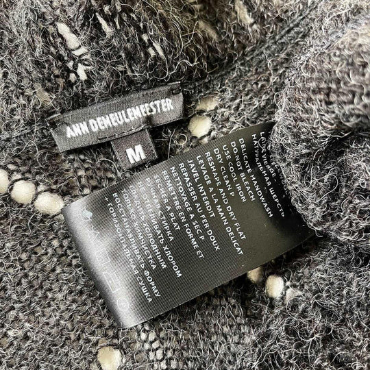 ANN DEMEULEMEESTER - ANN DEMEULEMEESTER Knitted Cardigan - AVVIIVVA.COM