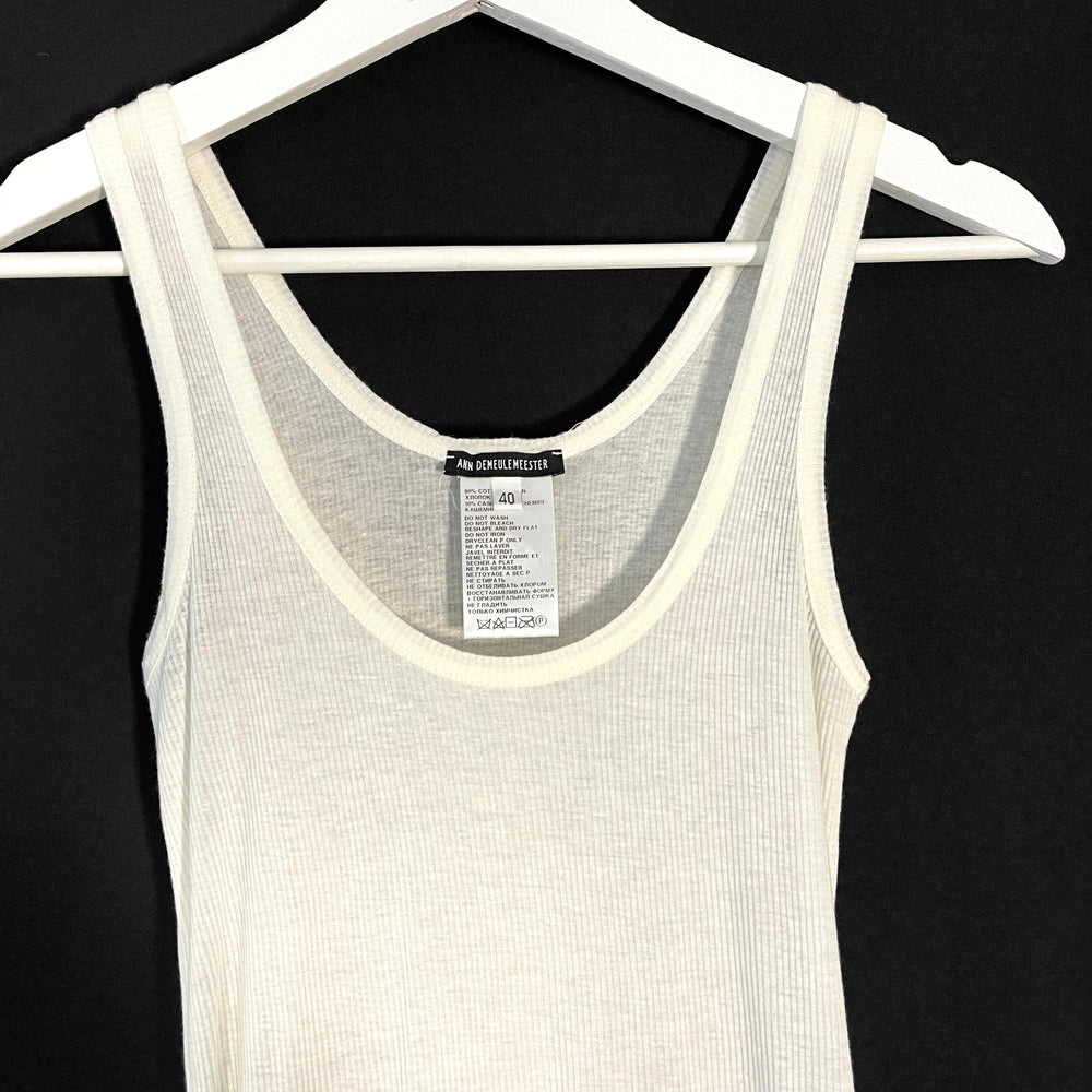 ANN DEMEULEMEESTER - ANN DEMEULEMEESTER New Tank Dress - AVVIIVVA.COM