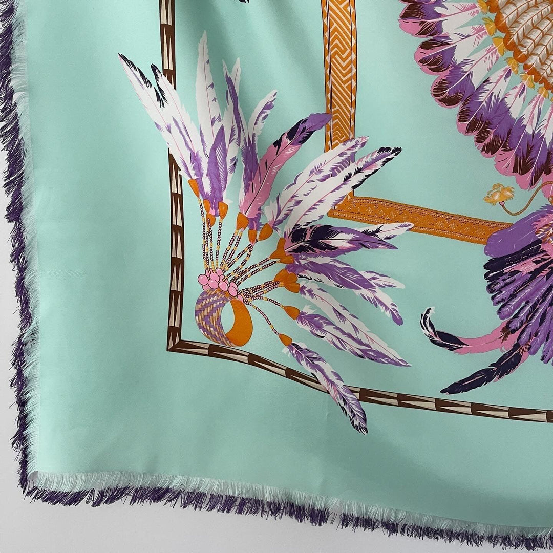 ANNI CARLSSON - ANNI CARLSSON Silk Scarf - AVVIIVVA.COM
