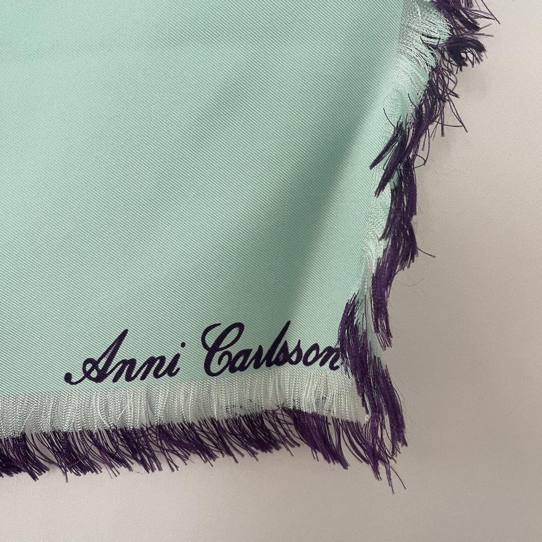 ANNI CARLSSON - ANNI CARLSSON Silk Scarf - AVVIIVVA.COM