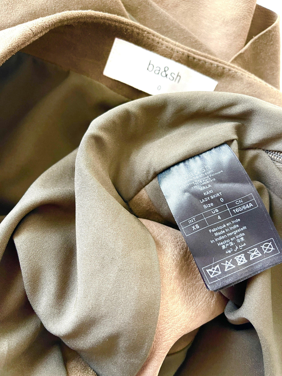 BA&SH - BA&SH New Leather Skirt - AVVIIVVA.COM