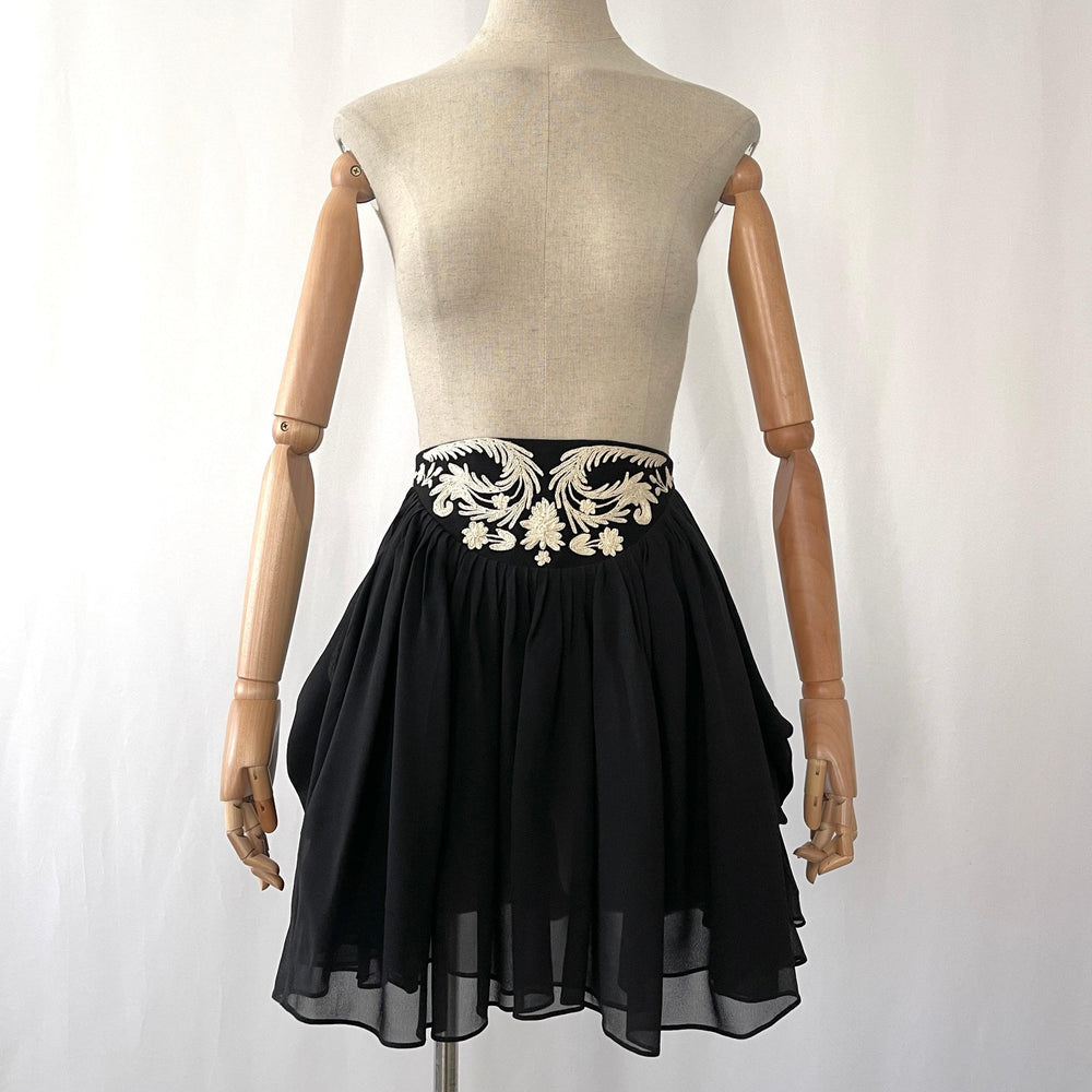 BALLY - BALLY Silk Skirt - AVVIIVVA.COM