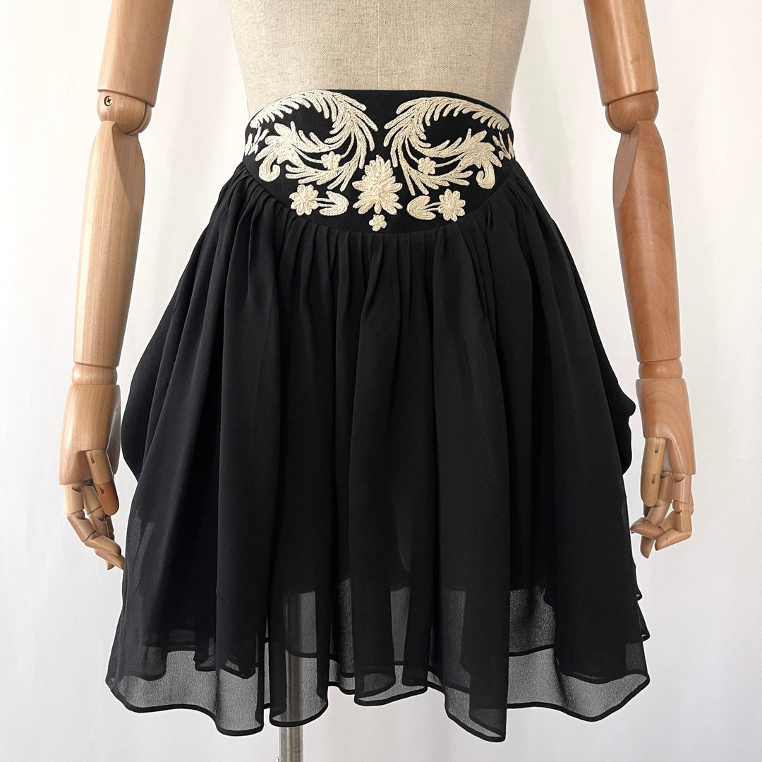 BALLY - BALLY Silk Skirt - AVVIIVVA.COM