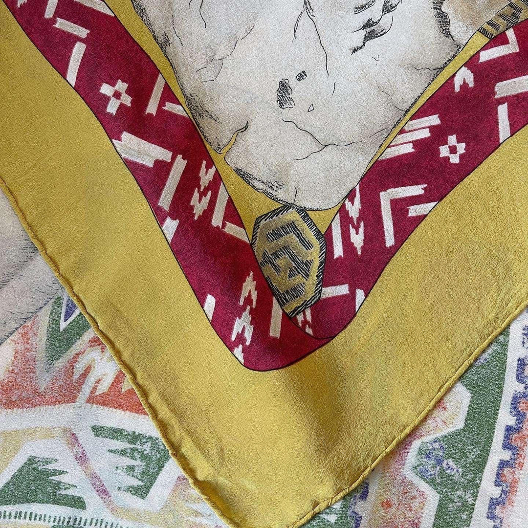 BALLY - BALLY Vintage scarf - AVVIIVVA.COM