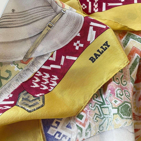 BALLY - BALLY Vintage scarf - AVVIIVVA.COM