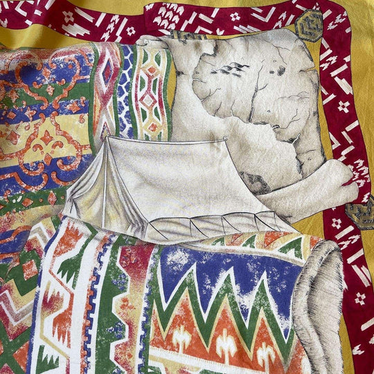 BALLY - BALLY Vintage scarf - AVVIIVVA.COM