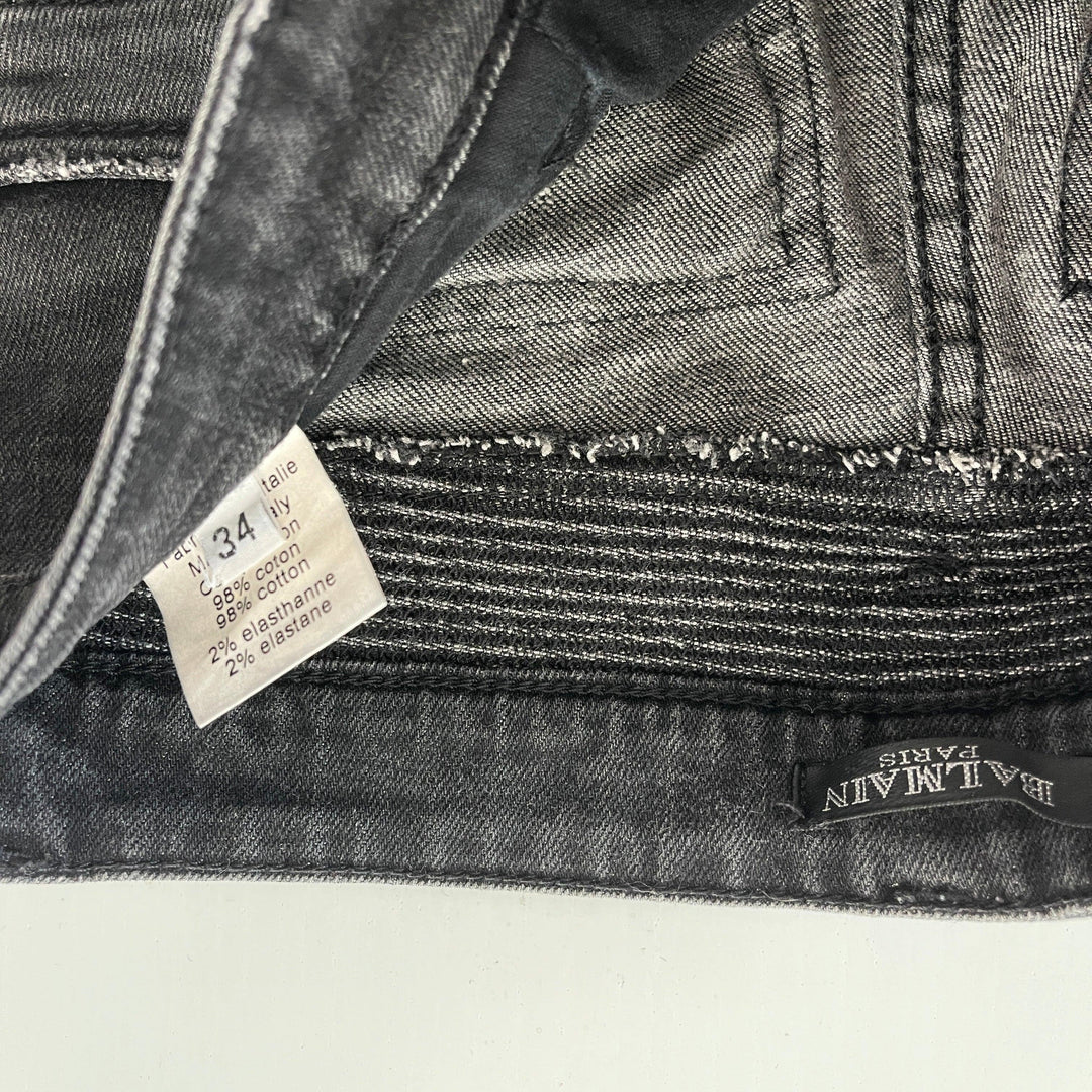 BALMAIN - BALMAIN Biker Jeans - AVVIIVVA.COM