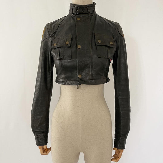 BELSTAFF - BELSTAFF Tourmaster Trophy Leather Jacket - AVVIIVVA.COM