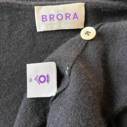 BRORA - BRORA Cashmere Cardigan - AVVIIVVA.COM