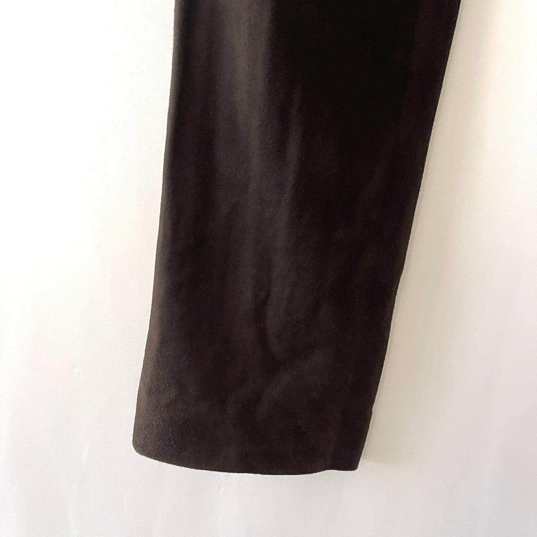 Brown Leather Pants - Brown Leather Pants - AVVIIVVA.COM