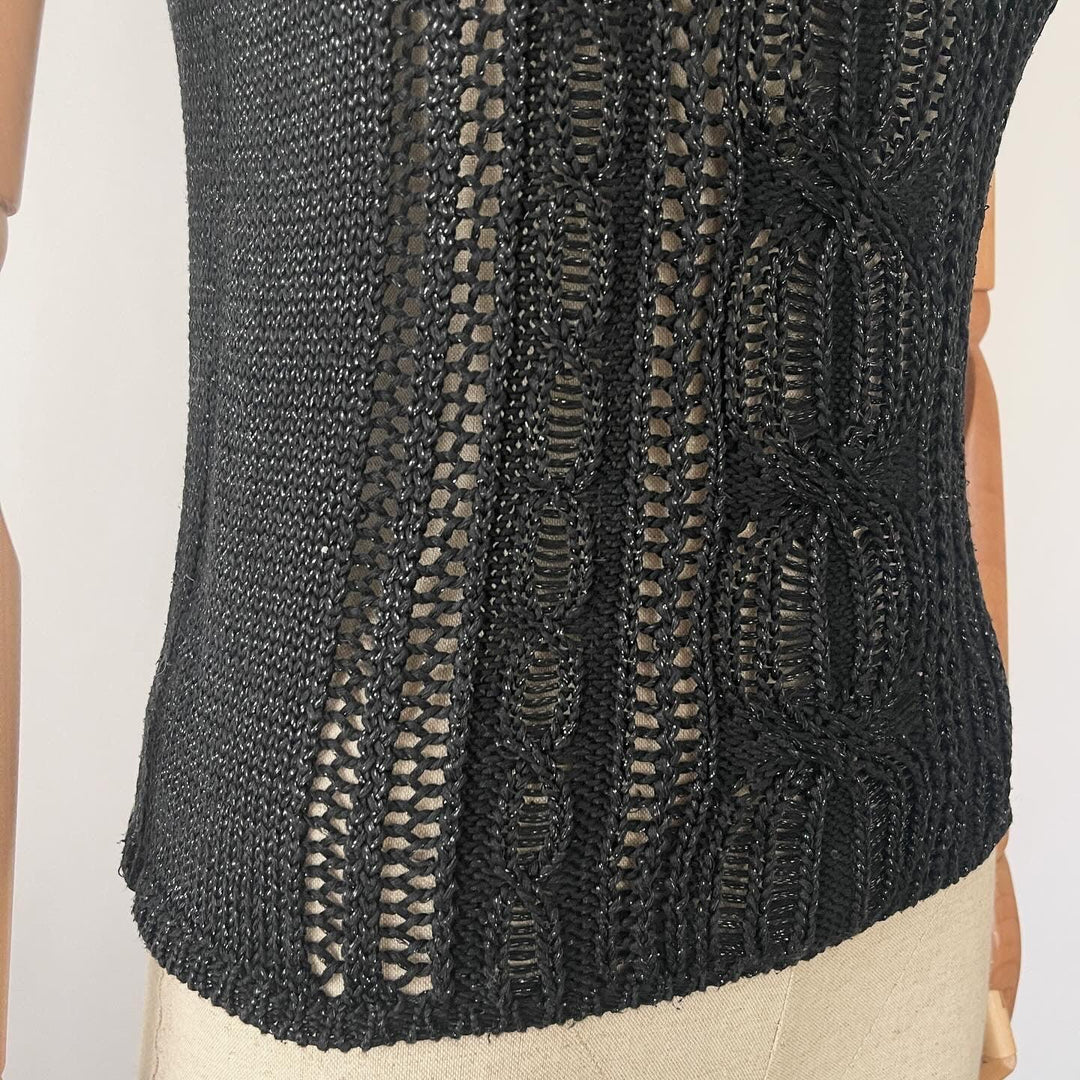 BRUNELLO CUCINELLI - BRUNELLO CUCINELLI Crochet Top - AVVIIVVA.COM