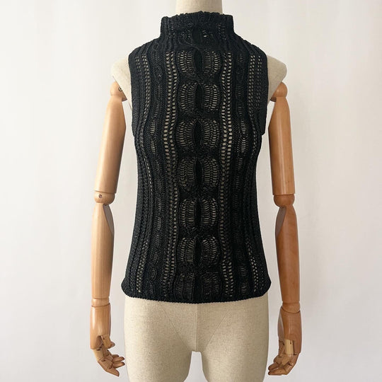 BRUNELLO CUCINELLI - BRUNELLO CUCINELLI Crochet Top - AVVIIVVA.COM