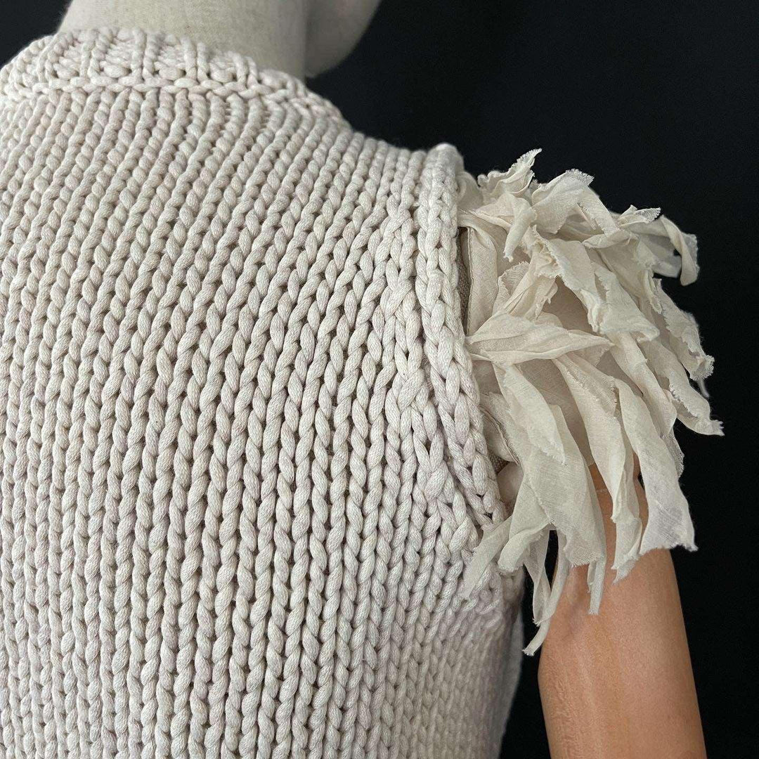 BRUNELLO CUCINELLI - BRUNELLO CUCINELLI Knitted Top - AVVIIVVA.COM