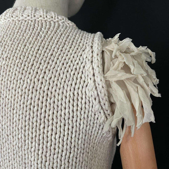 BRUNELLO CUCINELLI - BRUNELLO CUCINELLI Knitted Top - AVVIIVVA.COM