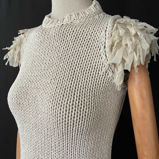BRUNELLO CUCINELLI - BRUNELLO CUCINELLI Knitted Top - AVVIIVVA.COM