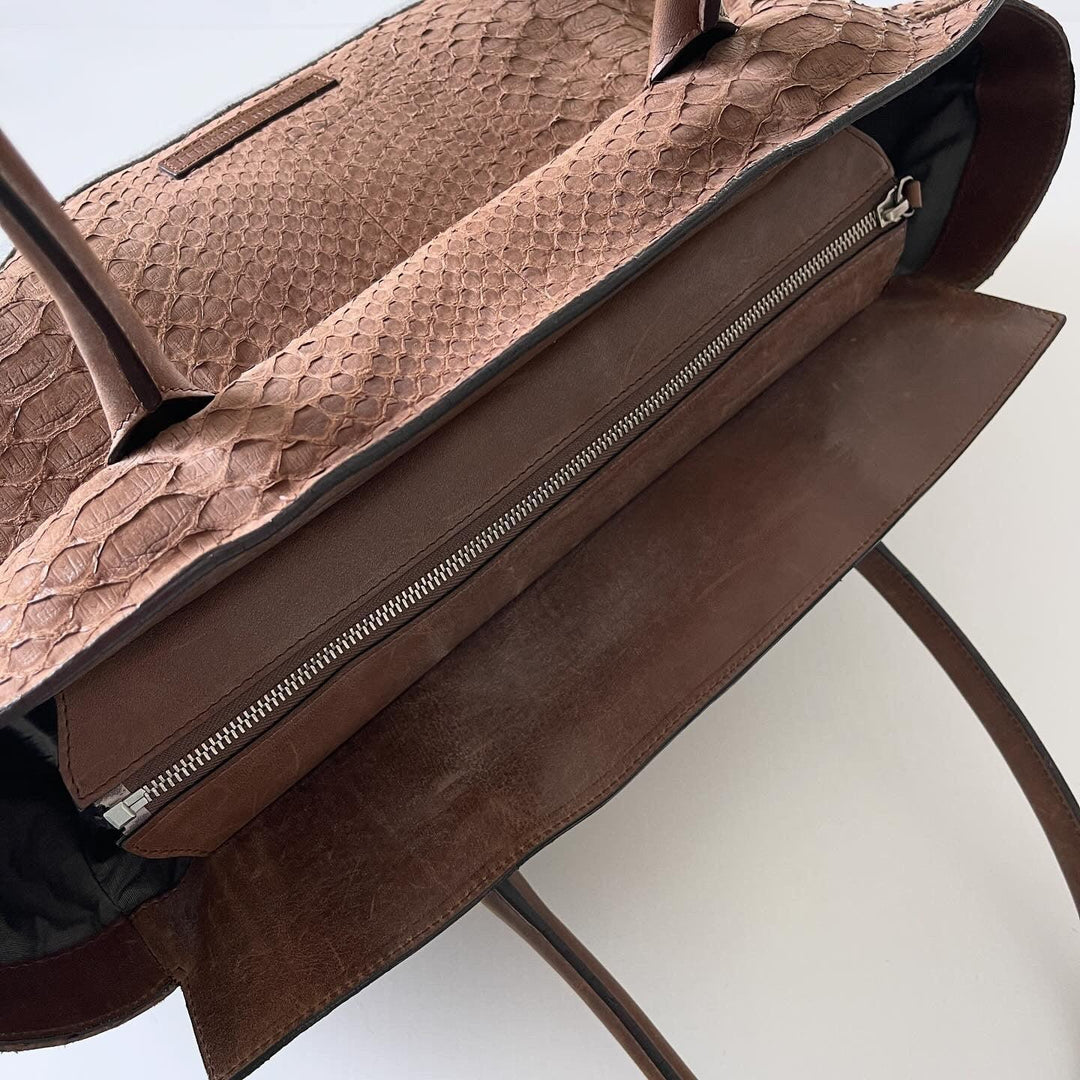 BRUNELLO CUCINELLI - BRUNELLO CUCINELLI Python Leather Bag - AVVIIVVA.COM