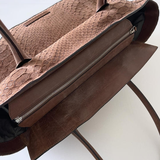 BRUNELLO CUCINELLI - BRUNELLO CUCINELLI Python Leather Bag - AVVIIVVA.COM