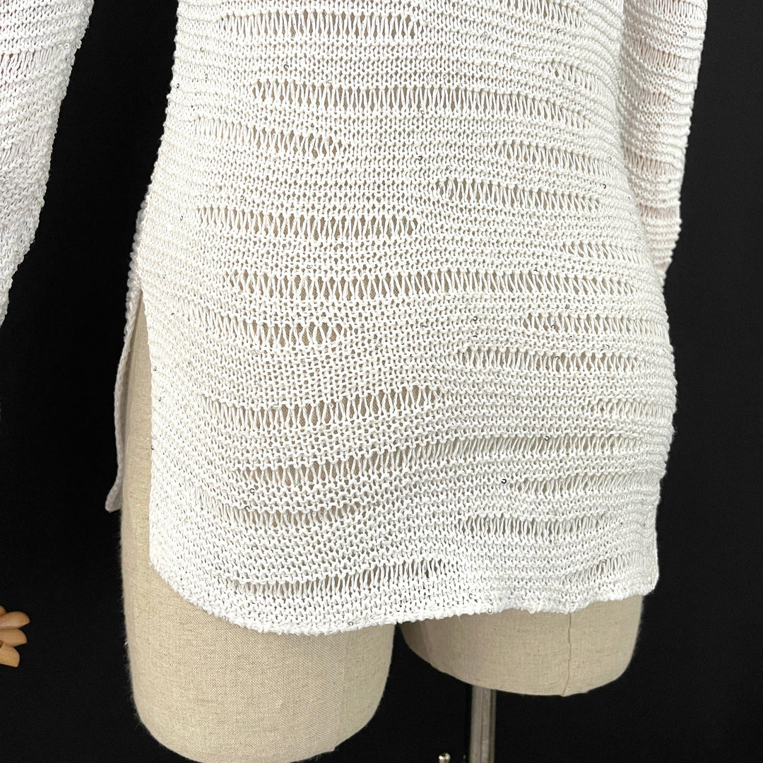 BRUNELLO CUCINELLI - BRUNELLO CUCINELLI Sequin Net Pullover - AVVIIVVA.COM