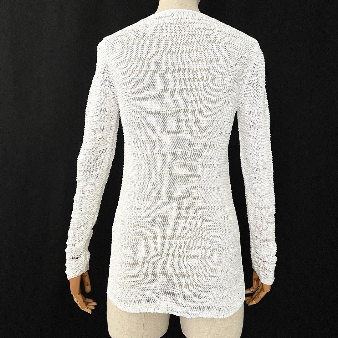 BRUNELLO CUCINELLI - BRUNELLO CUCINELLI Sequin Net Pullover - AVVIIVVA.COM