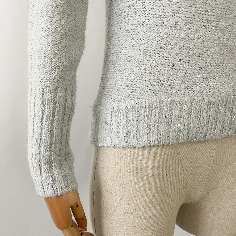BRUNELLO CUCINELLI - BRUNELLO CUCINELLI Sequined Pullover - AVVIIVVA.COM