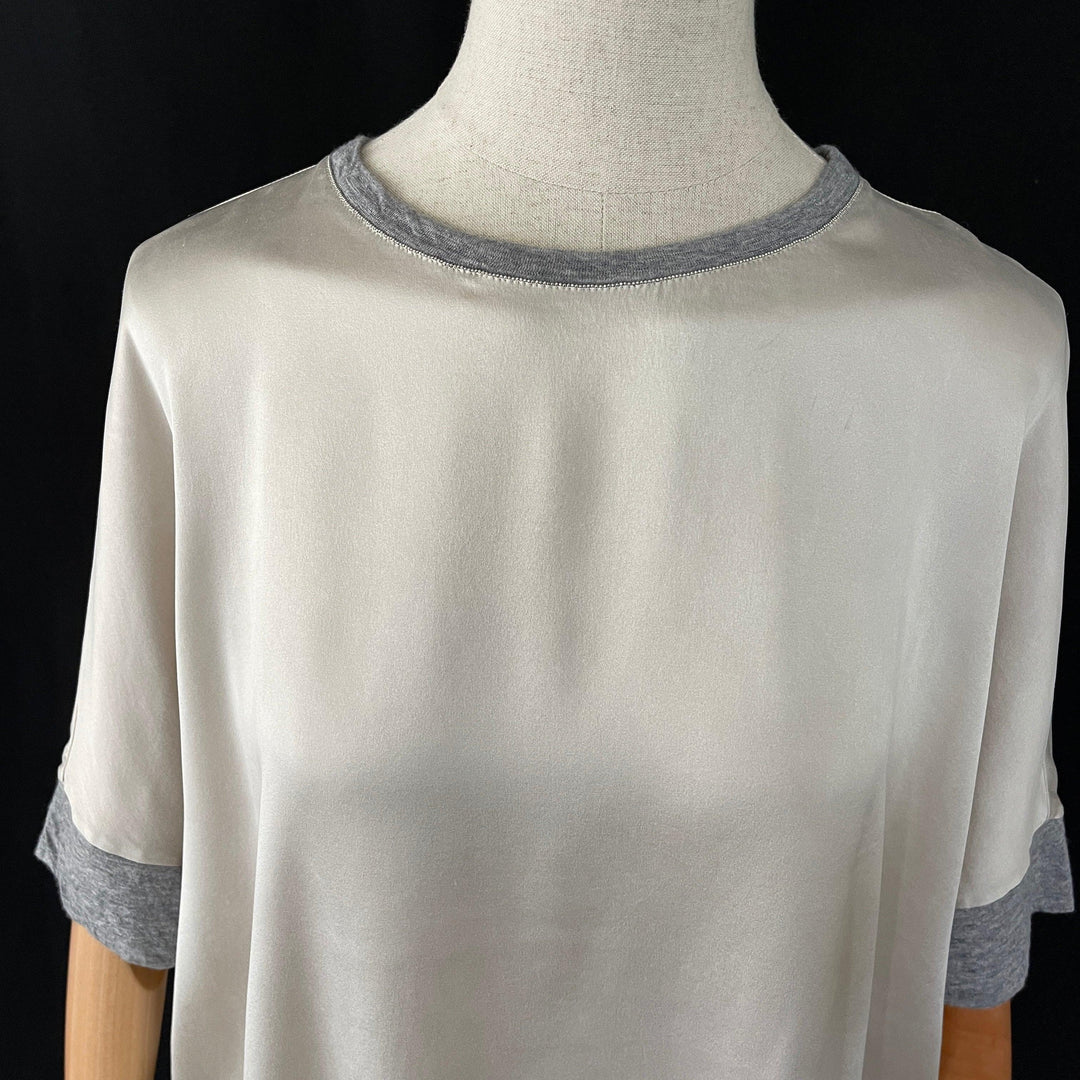 BRUNELLO CUCINELLI - BRUNELLO CUCINELLI Silk Top - AVVIIVVA.COM