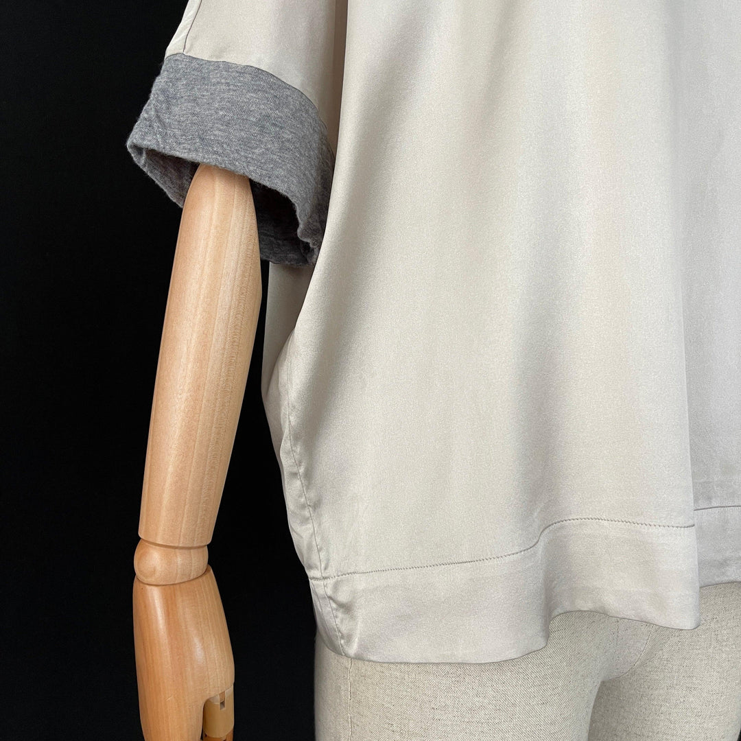 BRUNELLO CUCINELLI - BRUNELLO CUCINELLI Silk Top - AVVIIVVA.COM