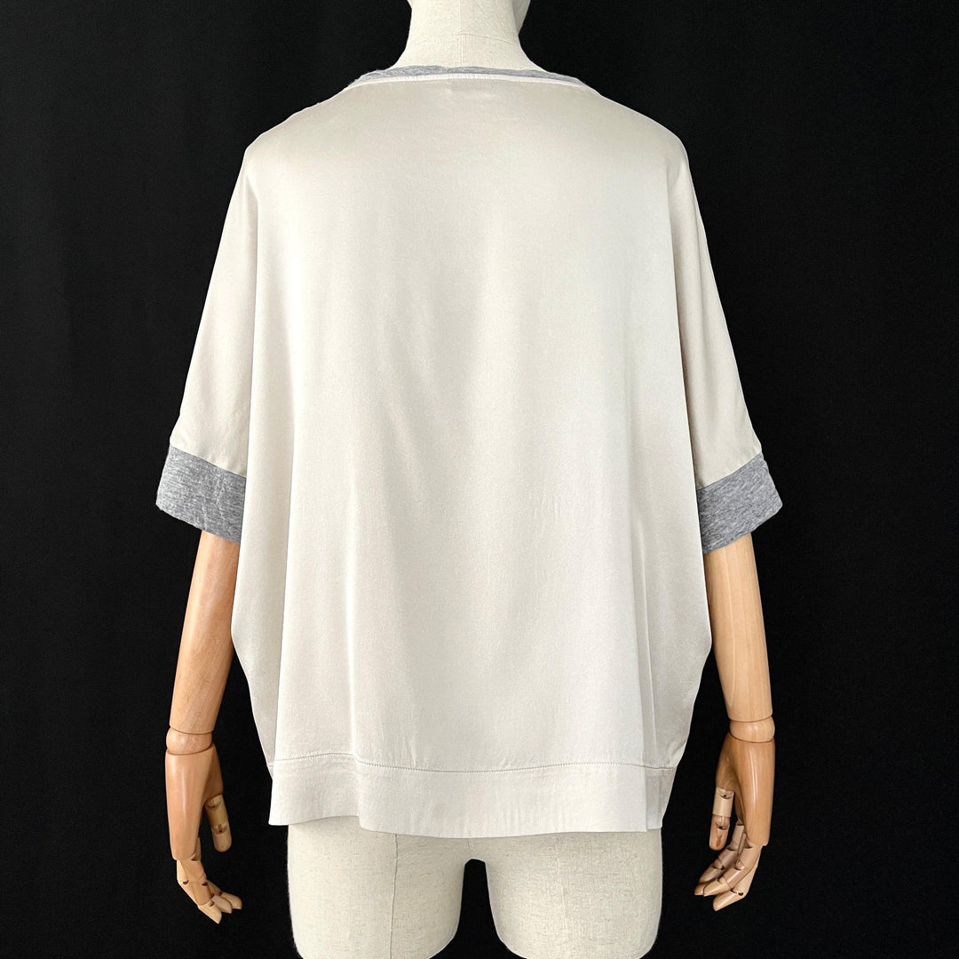 BRUNELLO CUCINELLI - BRUNELLO CUCINELLI Silk Top - AVVIIVVA.COM