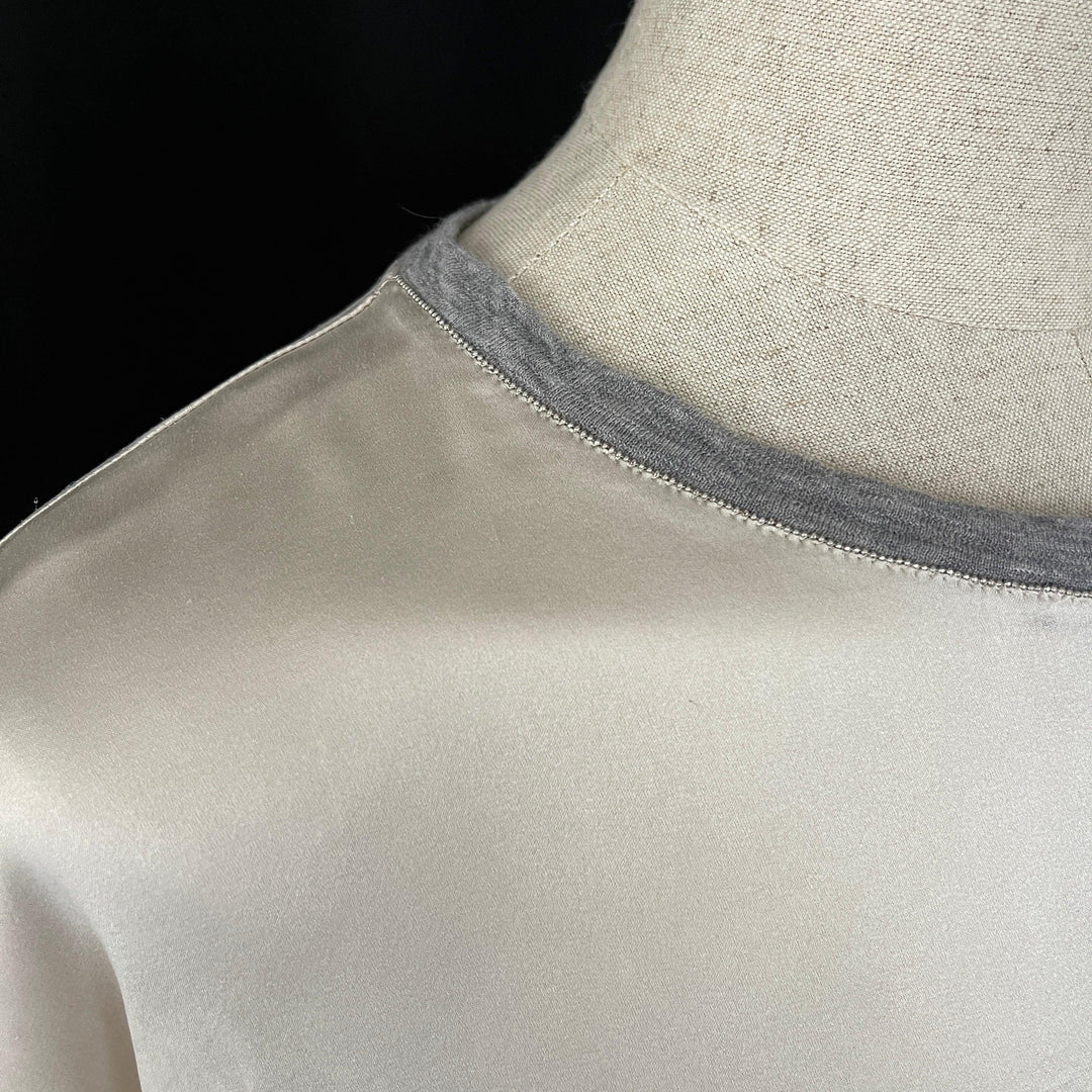 BRUNELLO CUCINELLI - BRUNELLO CUCINELLI Silk Top - AVVIIVVA.COM