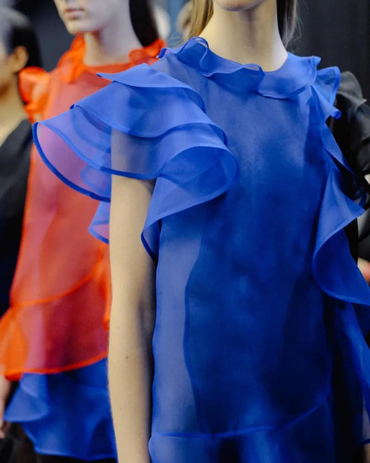 CHRISTOPHER KANE - CHRISTOPHER KANE Fall 2015 Ready-To-Wear Organza Silk dress - AVVIIVVA.COM