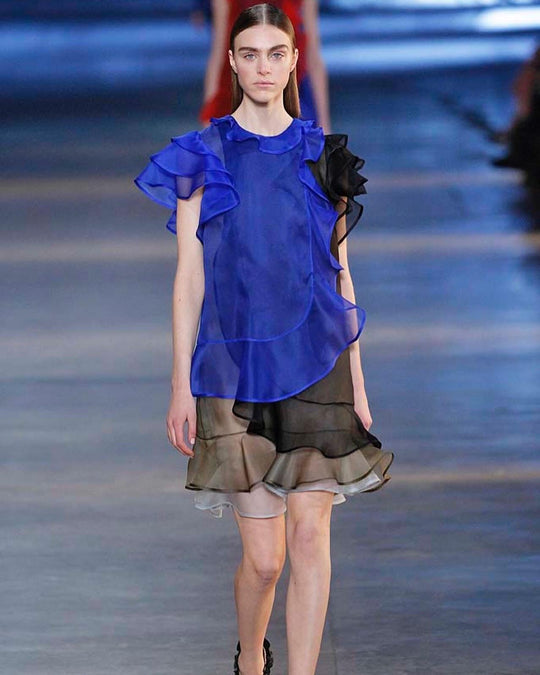 CHRISTOPHER KANE - CHRISTOPHER KANE Fall 2015 Ready-To-Wear Organza Silk dress - AVVIIVVA.COM