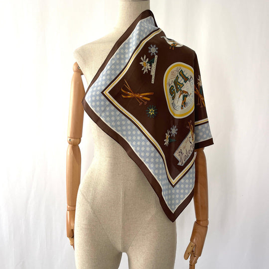 CODELLO - CODELLO Vintage Silk Scarf - AVVIIVVA.COM