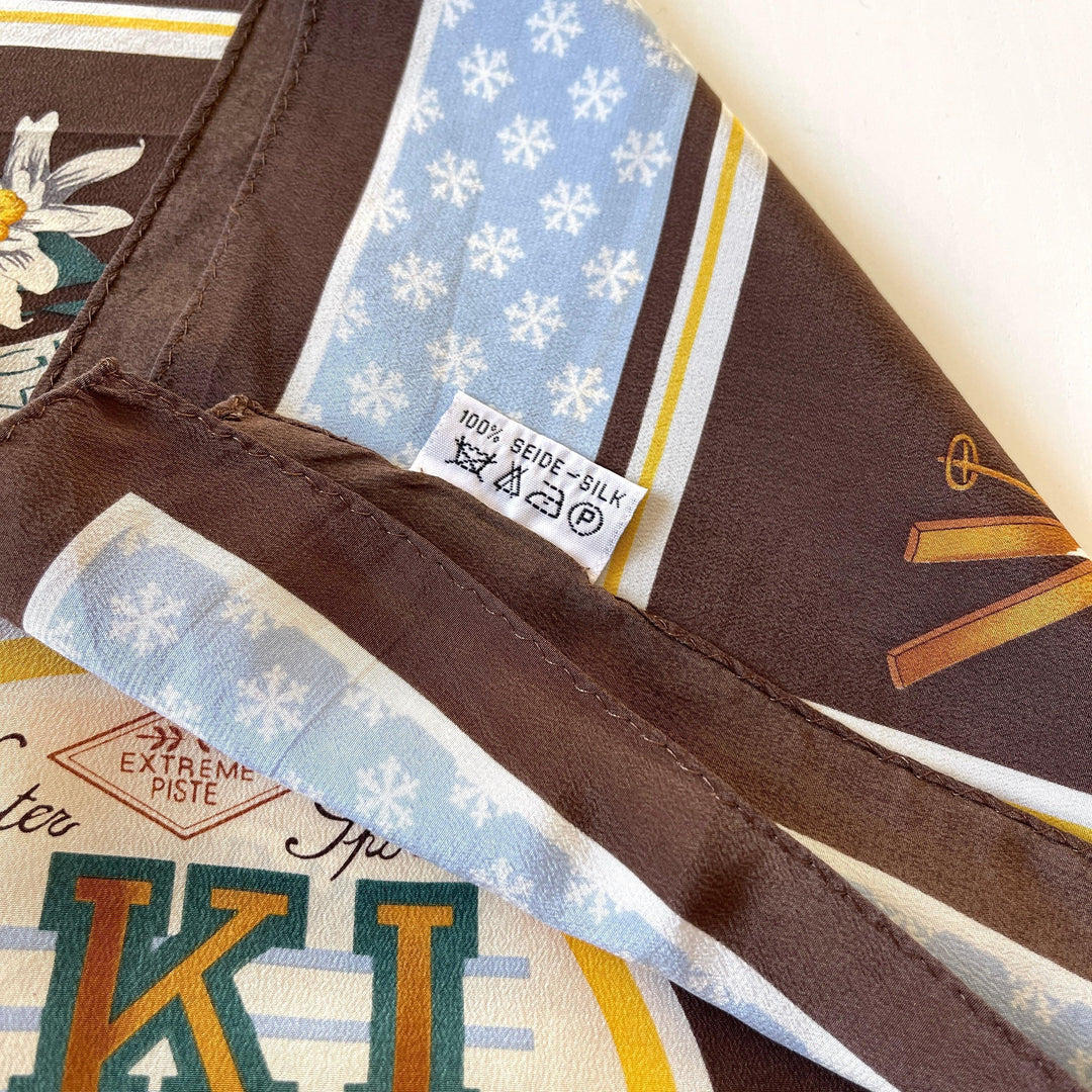 CODELLO - CODELLO Vintage Silk Scarf - AVVIIVVA.COM