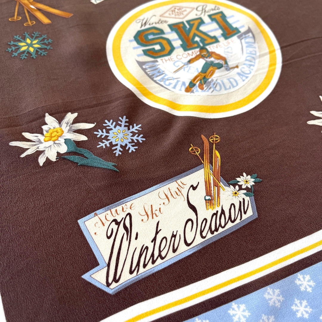 CODELLO - CODELLO Vintage Silk Scarf - AVVIIVVA.COM