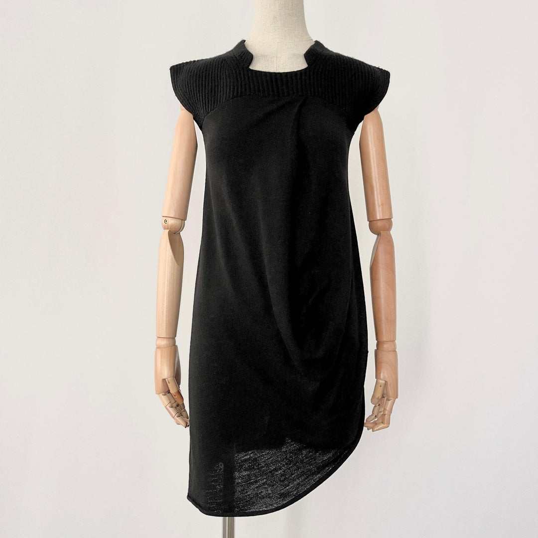 CREA CONCEPT - CREA CONCEPT Wool Tunic Mini Dress - AVVIIVVA.COM