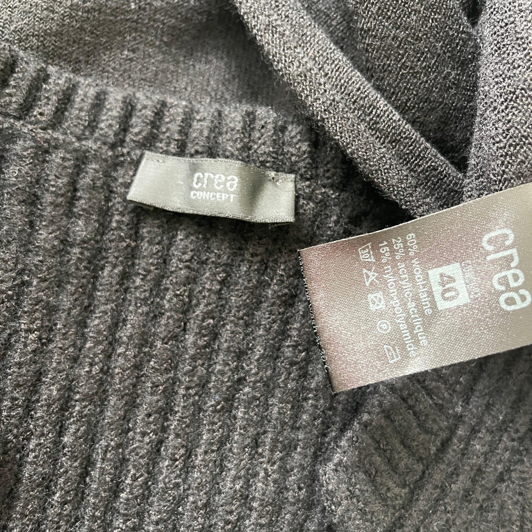 CREA CONCEPT - CREA CONCEPT Wool Tunic Mini Dress - AVVIIVVA.COM