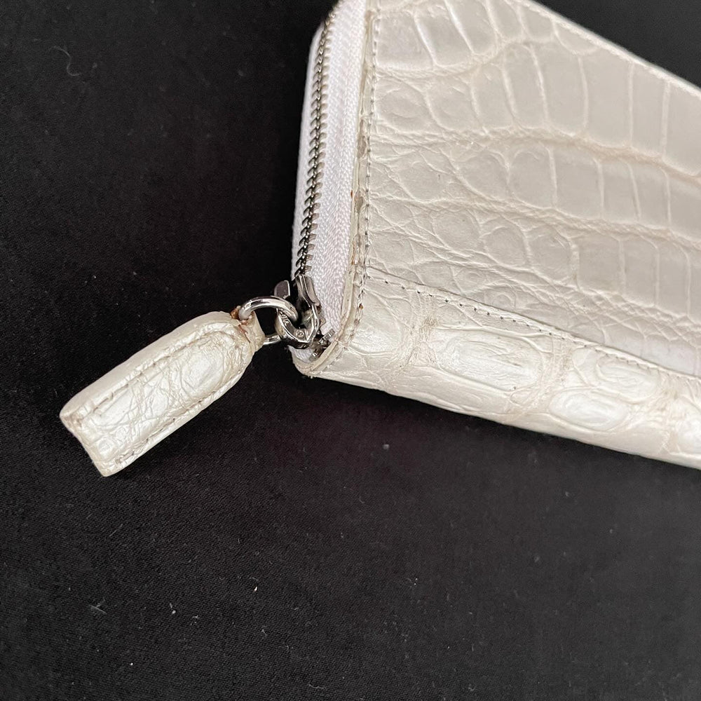 CROCODILE LEATHER - CROCODILE LEATHER Wallet - AVVIIVVA.COM