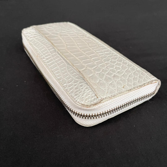 CROCODILE LEATHER - CROCODILE LEATHER Wallet - AVVIIVVA.COM