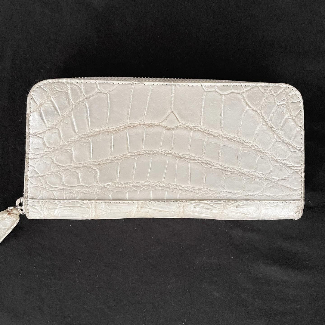 CROCODILE LEATHER - CROCODILE LEATHER Wallet - AVVIIVVA.COM
