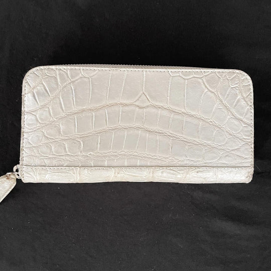 CROCODILE LEATHER - CROCODILE LEATHER Wallet - AVVIIVVA.COM